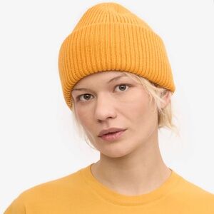 Colorful Standard Merino Wool Hat Beanie - Burned Yellow